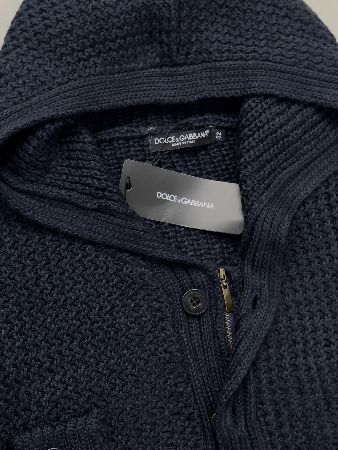 돌체앤가바나 니트 후드 가디건 상품이미지4