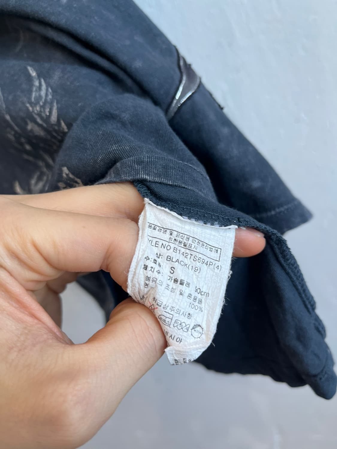 버커루 스컬 펑크 반팔 티셔츠 상품이미지6