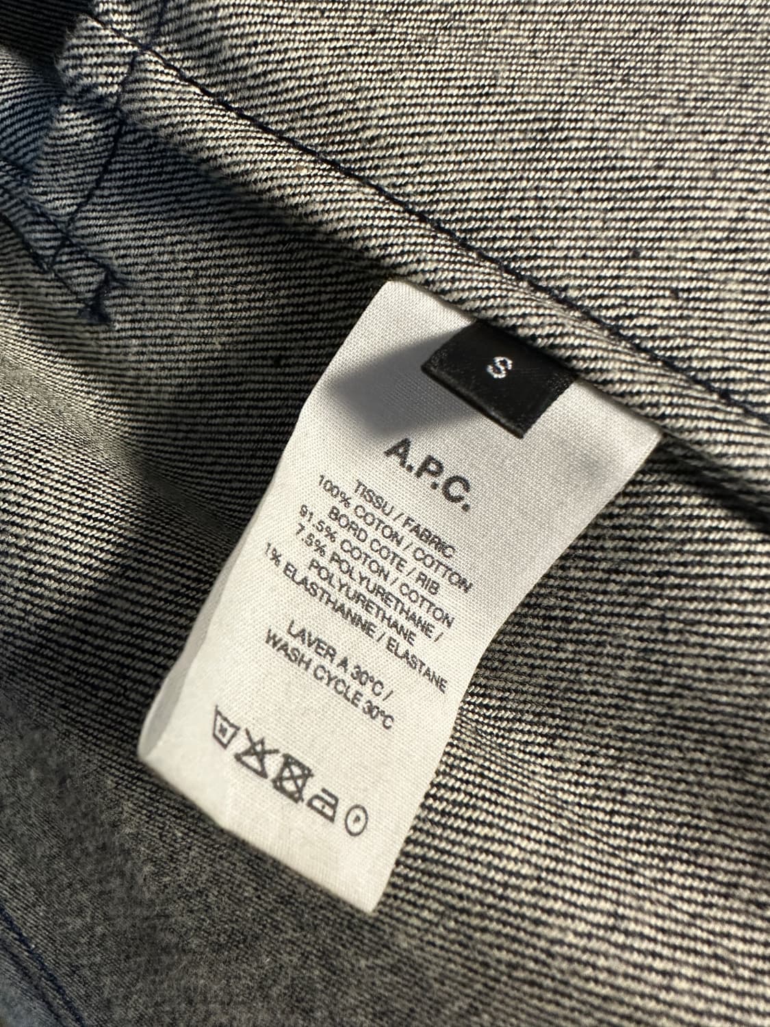 A.P.C x 루이스 w. 데님 집업 자켓 상품이미지4