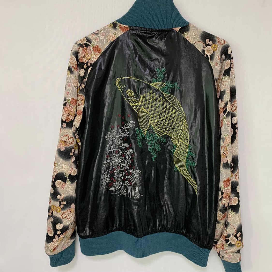 빈티지 리버시블 오리엔탈 스카쟌 아디다스 벚꽃 트랙탑st 상품이미지4