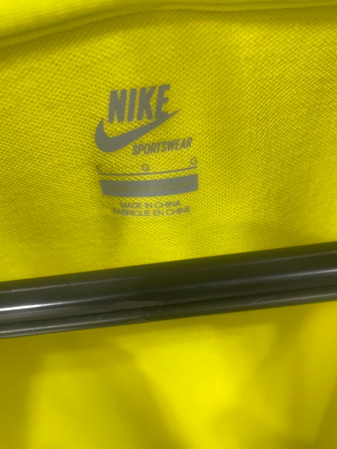 나이키 트레이닝 져지 형광 L 상품이미지4