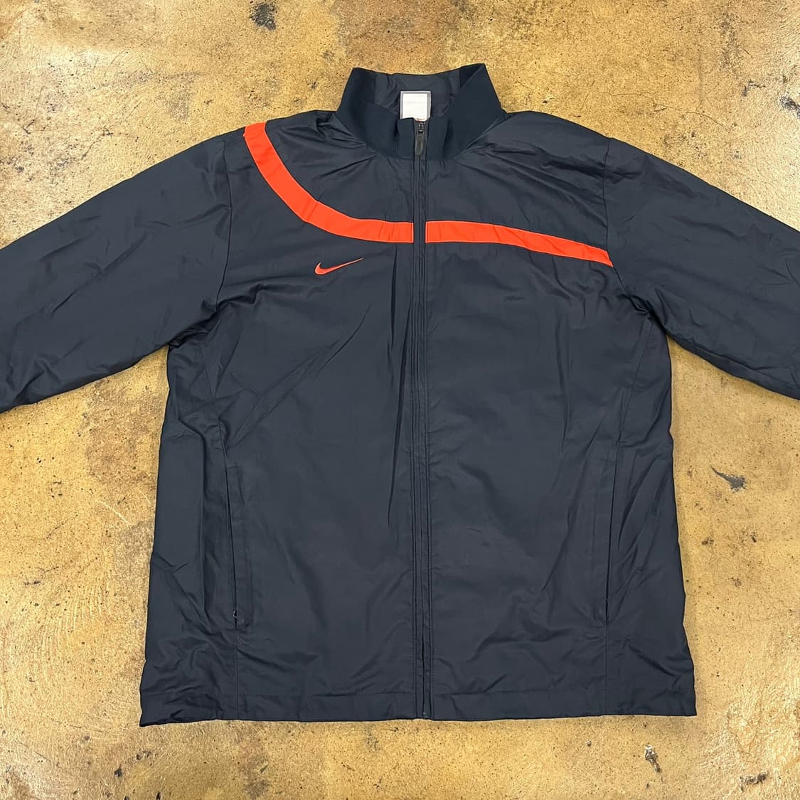 [정품/S] 나이키 바람막이 블랙 오렌지 b19 상품이미지3