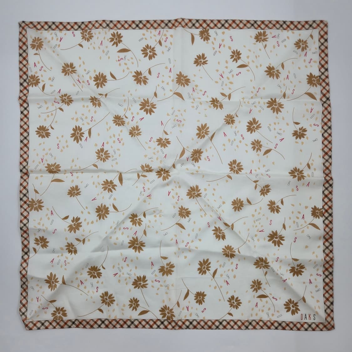 [미사용품] DAKS 닥스 손수건 스카프 상품이미지4