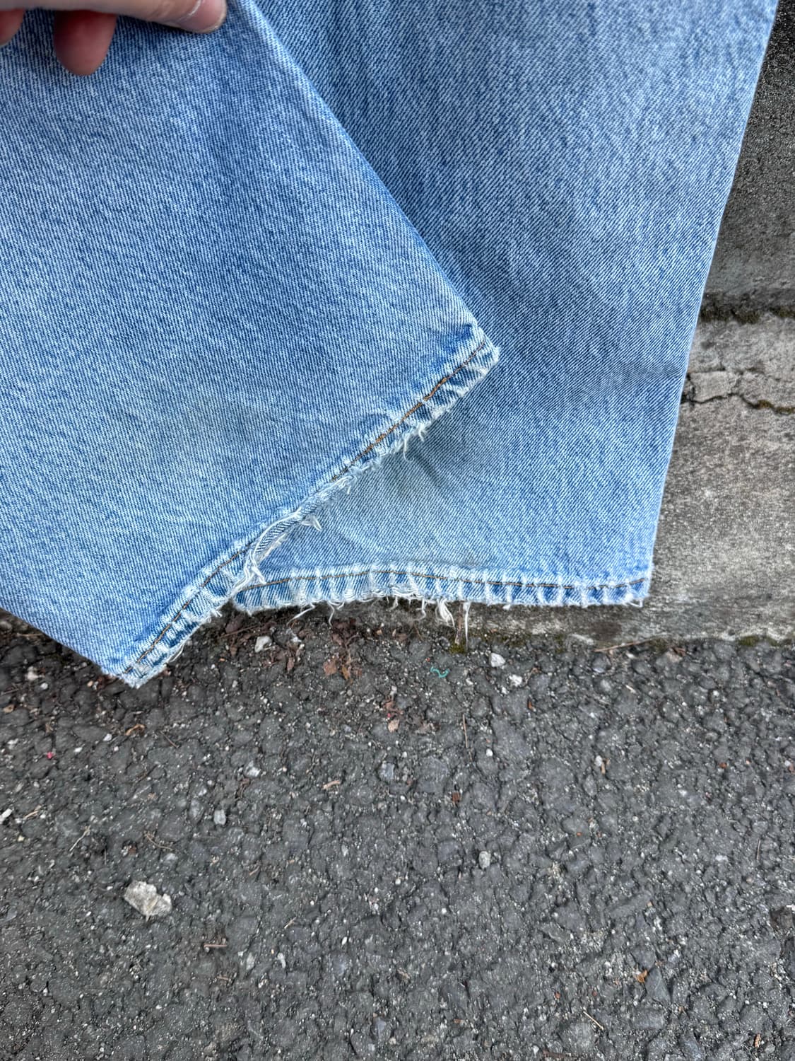 90s 리바이스 501 커스텀 데님팬츠 상품이미지9