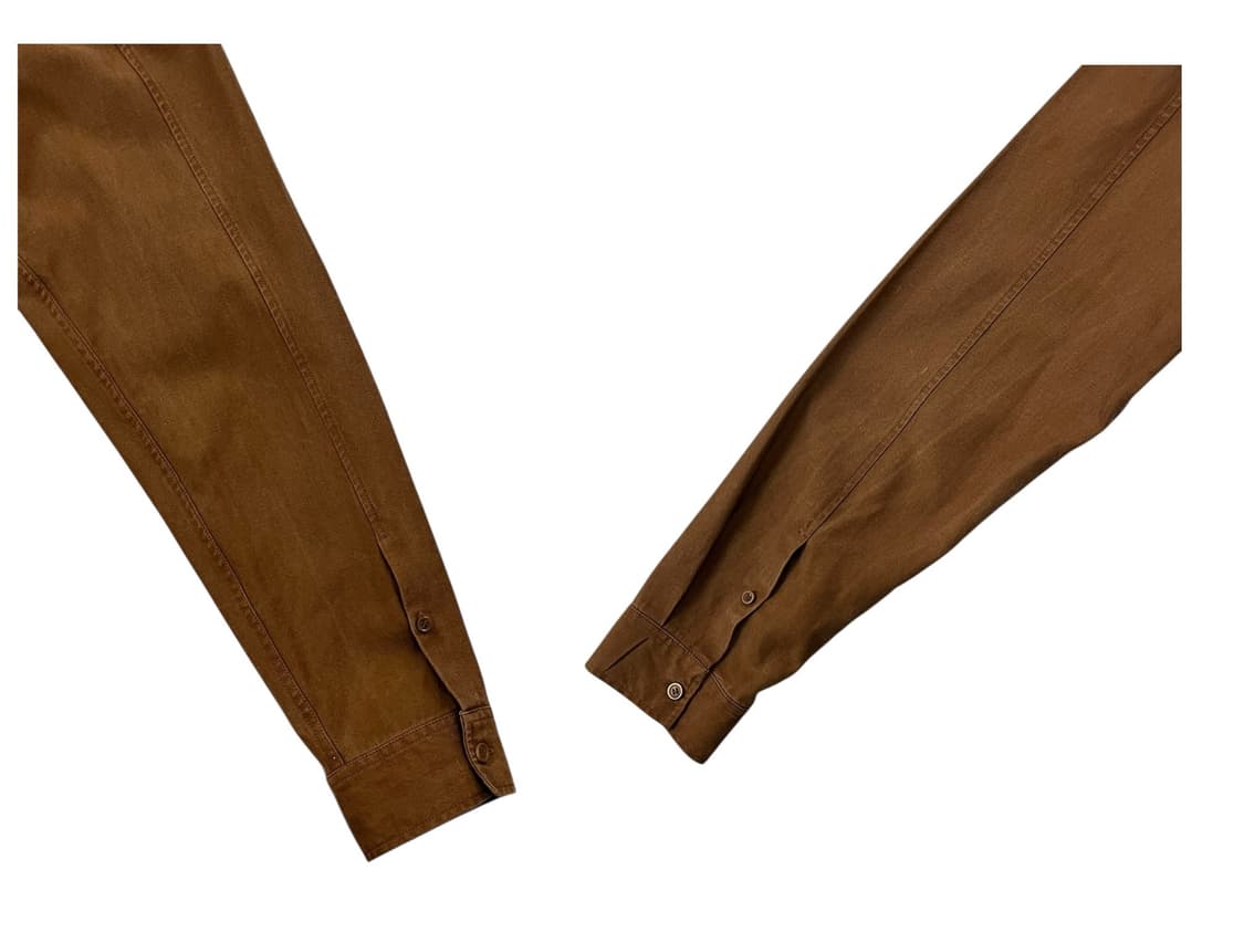 코스 셔츠 브라운 M #csz2026 상품이미지8