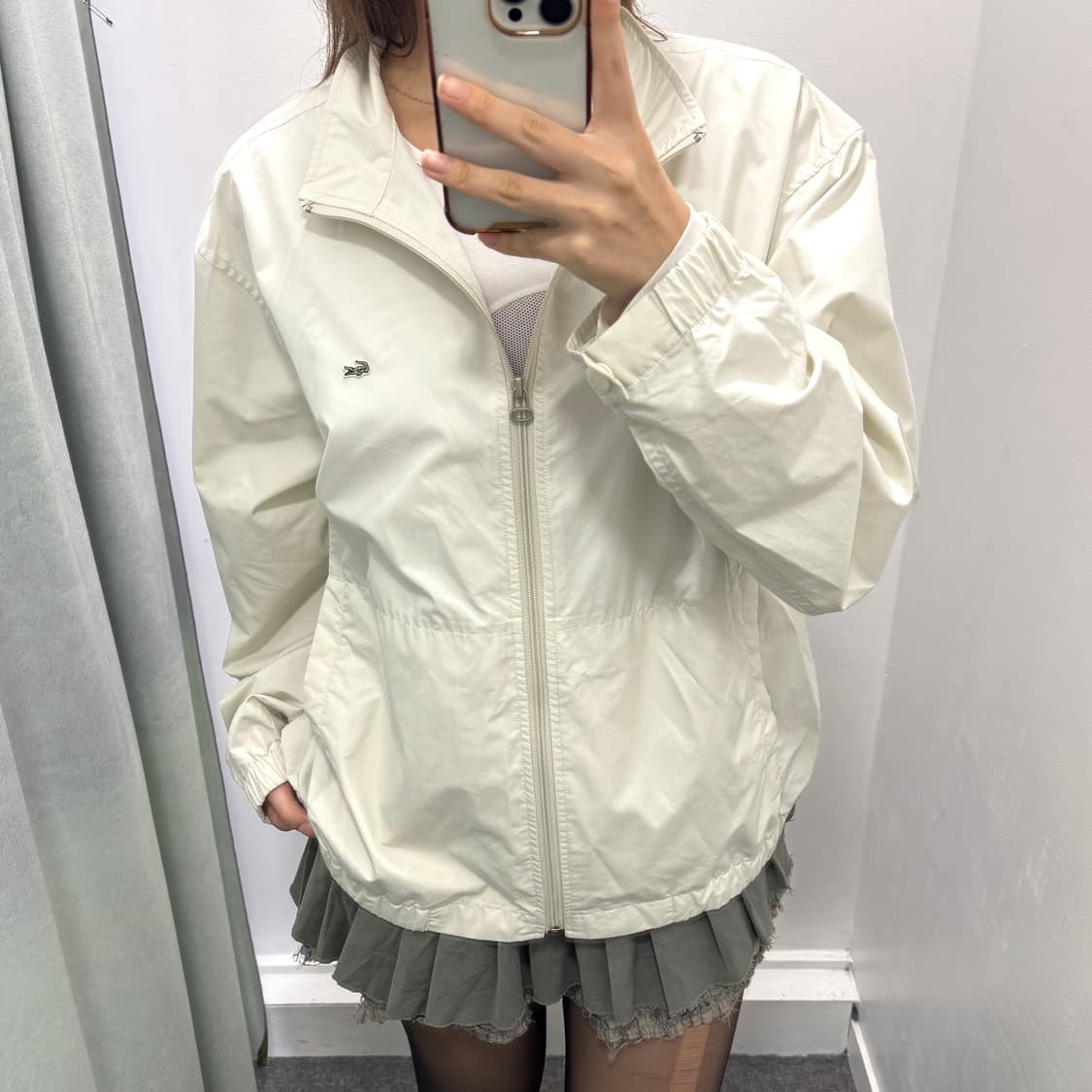 라코스테 아이보리 바람막이  상품이미지2