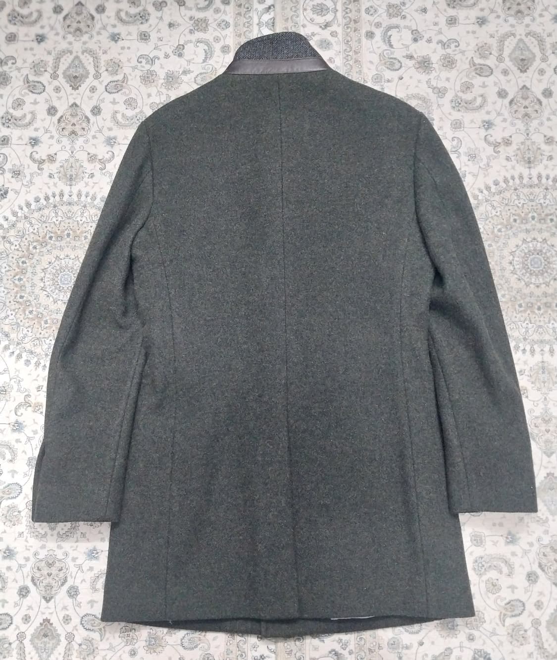 커스텀멜로우 양가죽배색 진카키울코트 95 상품이미지3