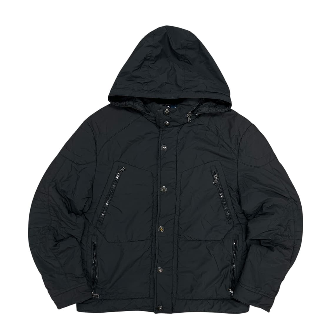 폴로 블랙 패디드자켓(L) 상품이미지1