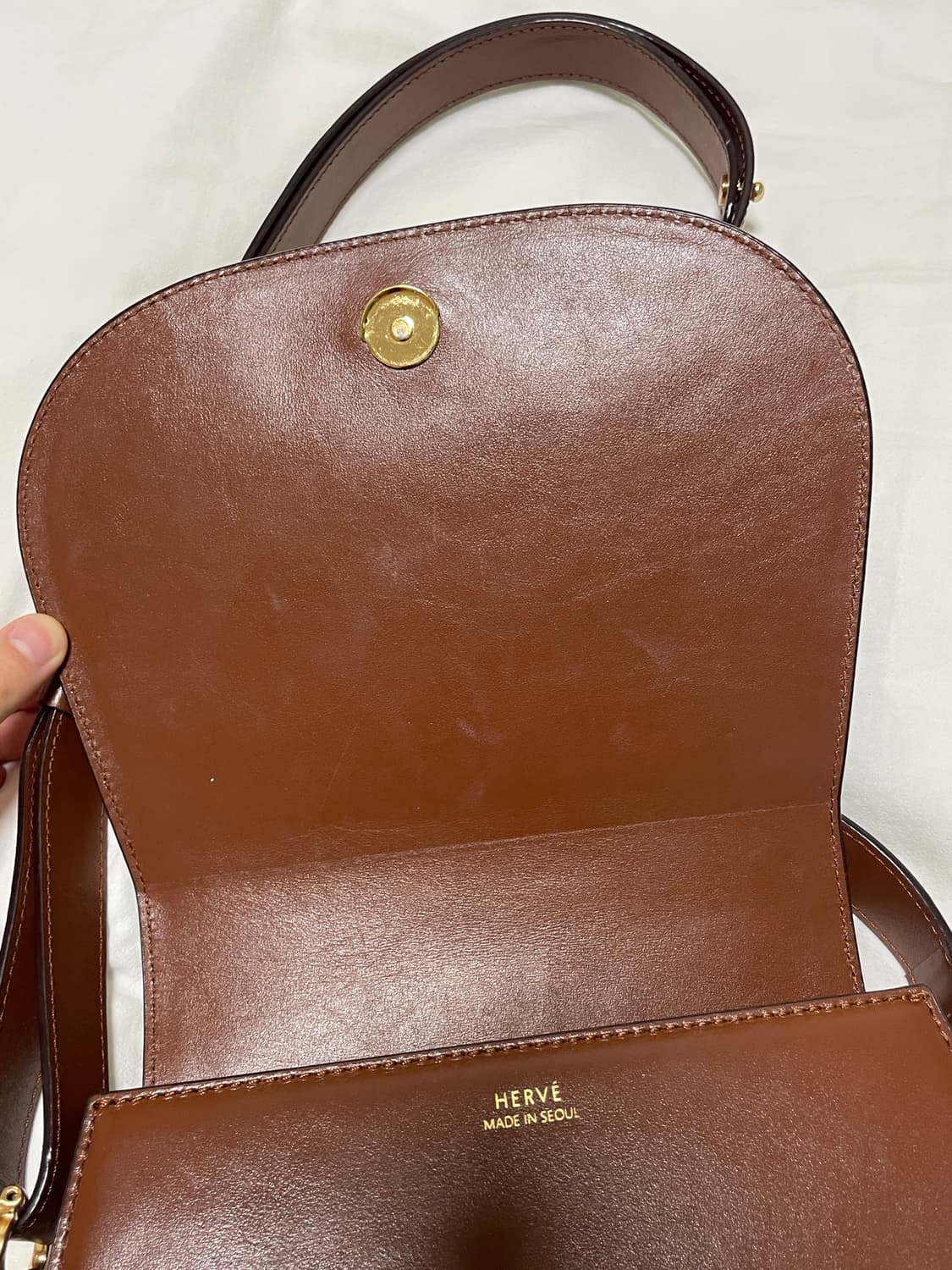 Hérve cross bag -  brown 상품이미지2