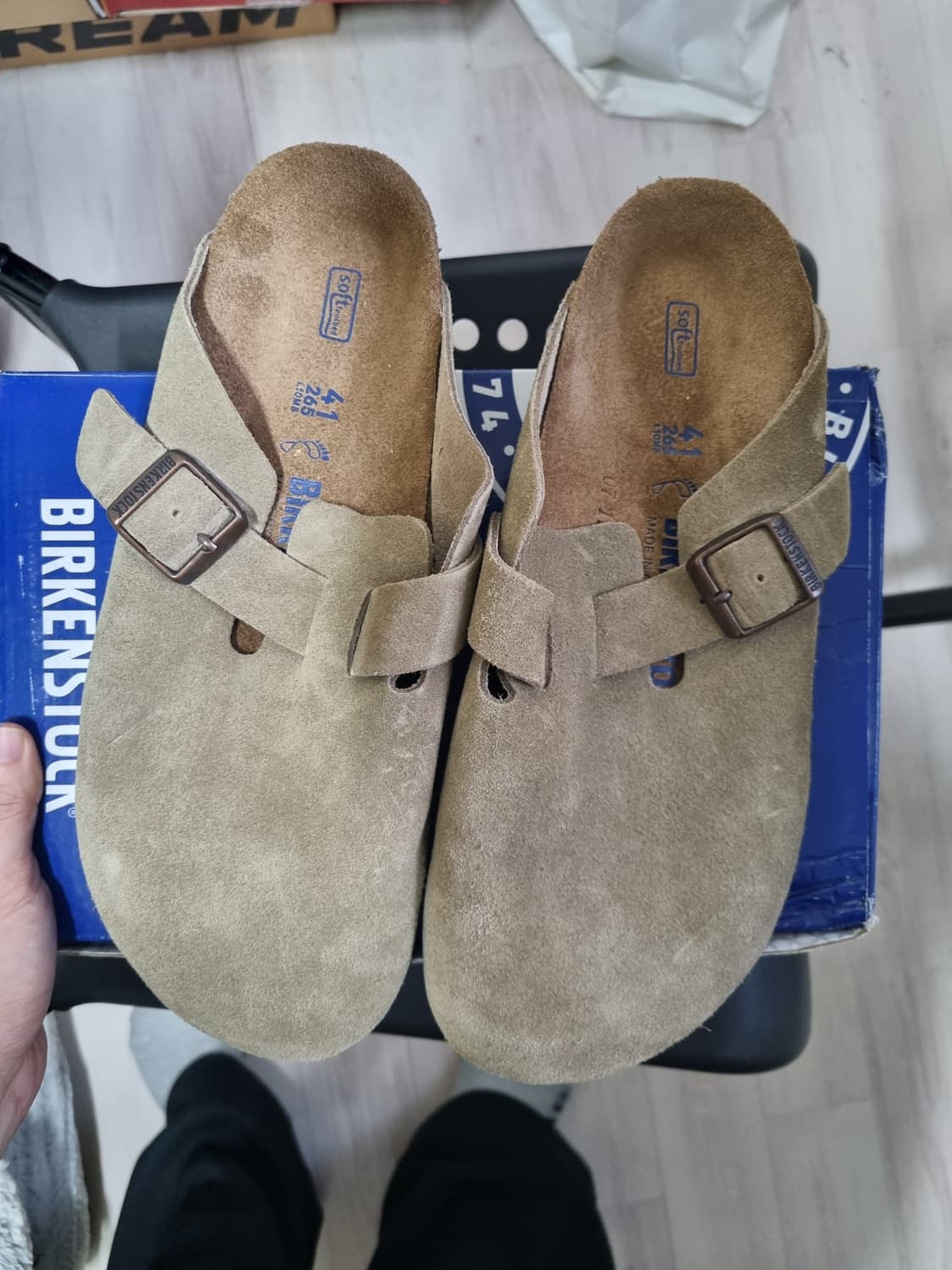 버켄스탁 보스턴 타우페 레귤러 41 상품이미지2