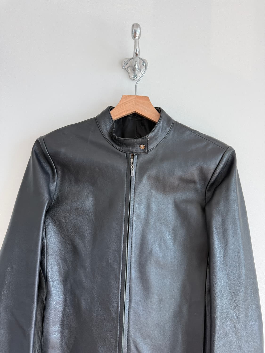 Pre owned 램스킨 레더 자켓 상품이미지3