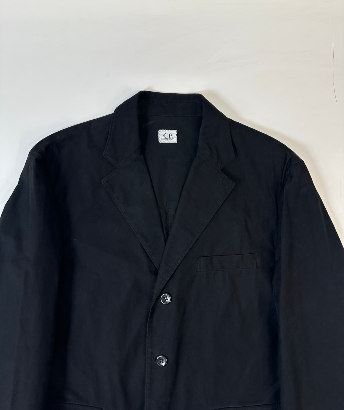 CP컴퍼니 워시드코튼 블랙 자켓 L 상품이미지3
