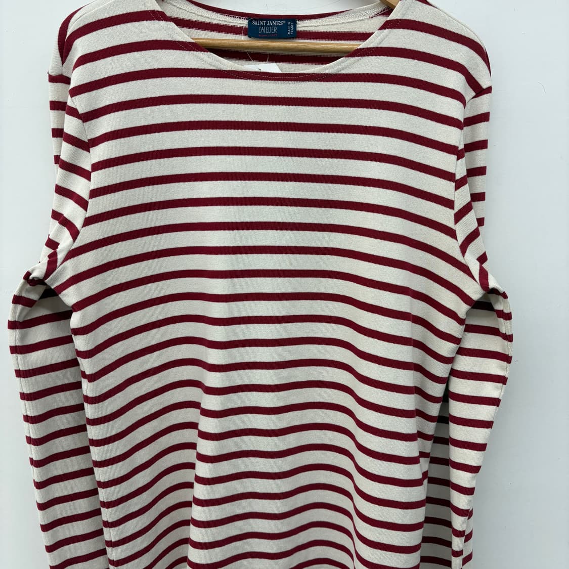 세인트제임스 스트라이프 긴팔티 공용 L 상품이미지2