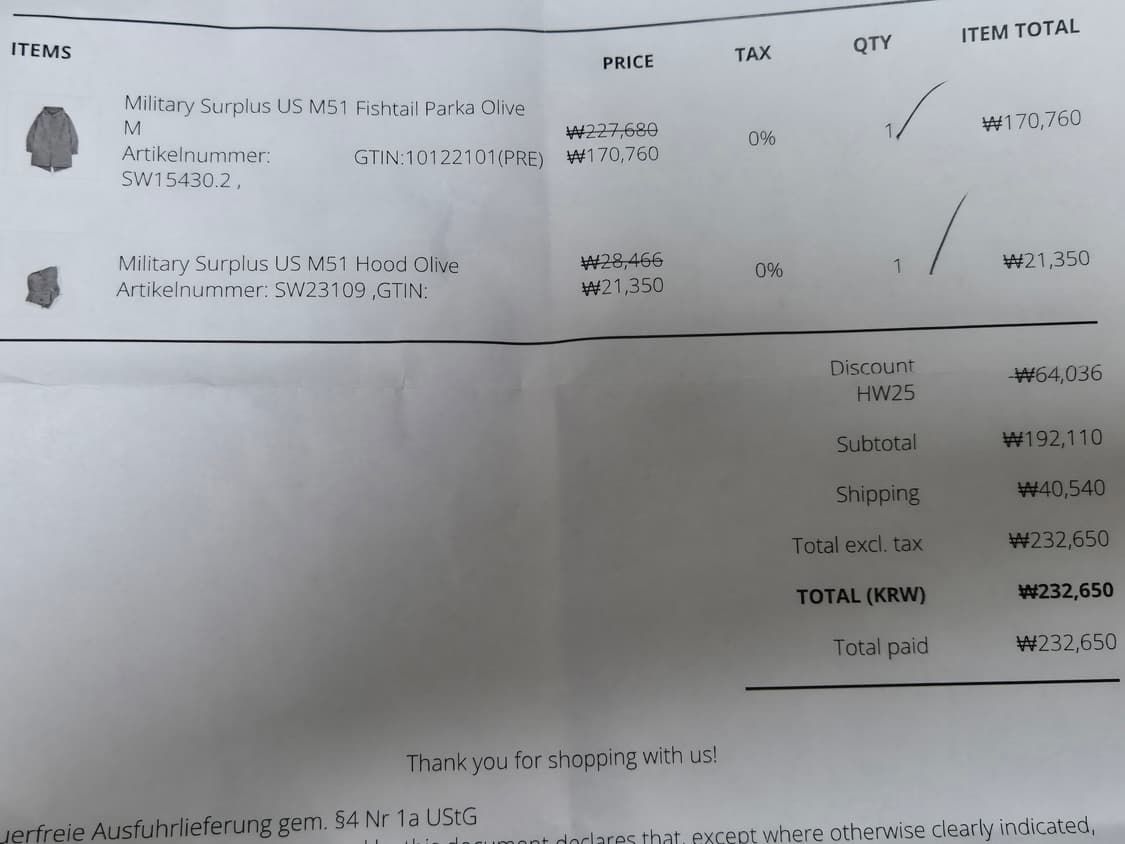 [ 택달린 새상품 ] 밀텍 m51 개파카 M사이즈 + 겨울용 후드 상품이미지6