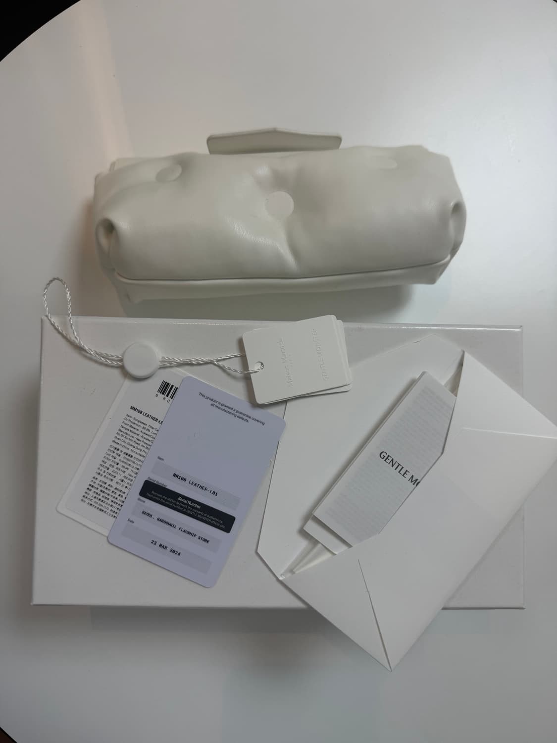 젠틀몬스터 X 메종 마르지엘라 MM108 레더 블랙 (MM108-L01  상품이미지5