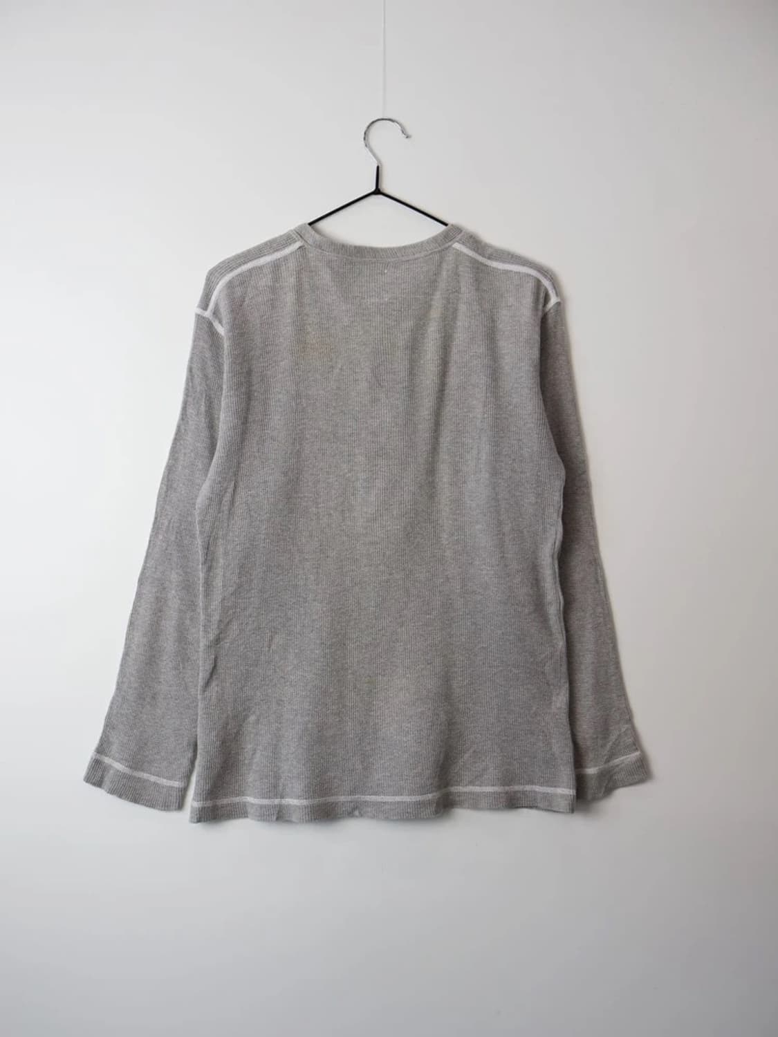 Edwin Waffle Henley Long Sleeve 상품이미지5