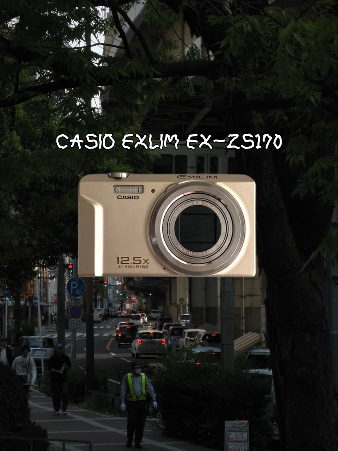 카시오 엑슬림 EX-ZS170 빈티지디카 디지털카메라  상품이미지1