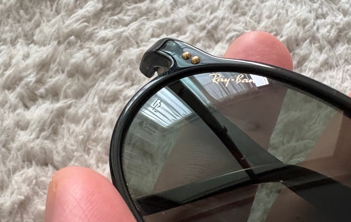 빈티지 바슈롬 레이밴  b&l made in ireland 상품이미지3