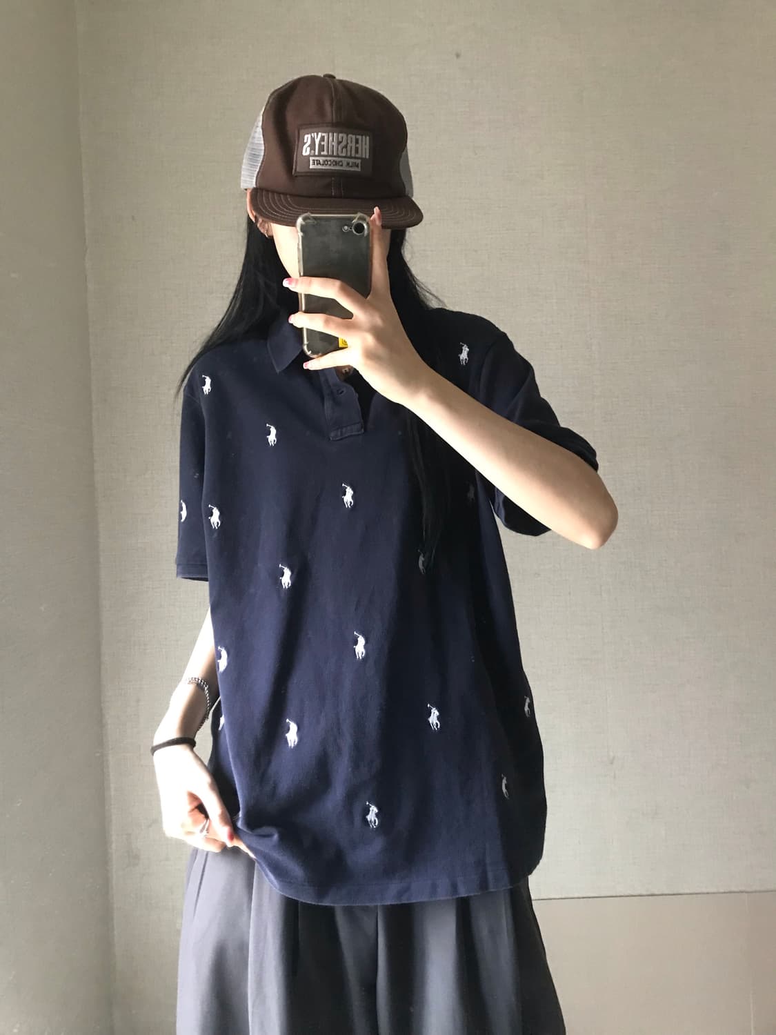 폴로 멀티포니 네이비 반팔pk 상품이미지1