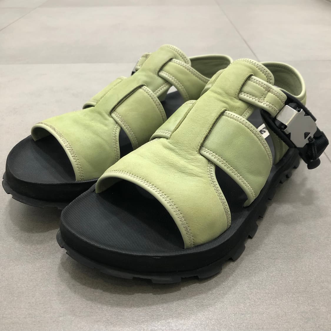 질샌더 이태리 스웨이드 레더 가죽 샌들 42 상품이미지1