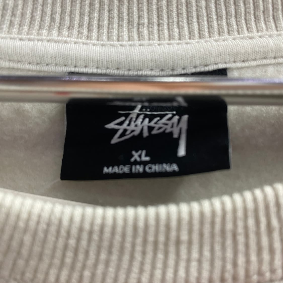 스투시 트라이브 빅로고 박시핏 맨투맨 B2961 상품이미지4