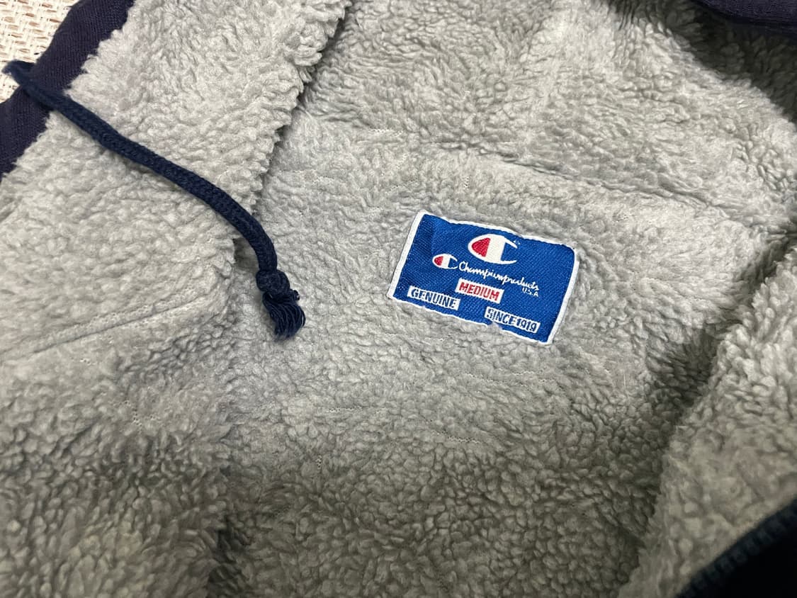 챔피온 컬리지 로고 자수 후드 집업 J03273 상품이미지8