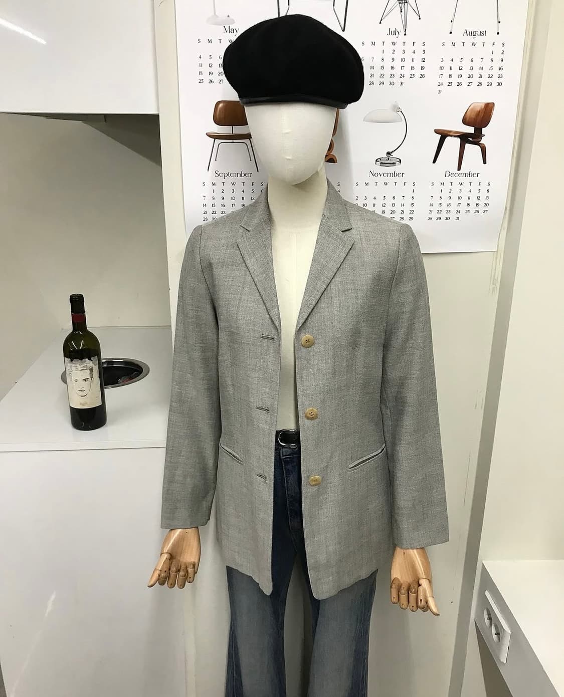 버버리 울 자켓 상품이미지4