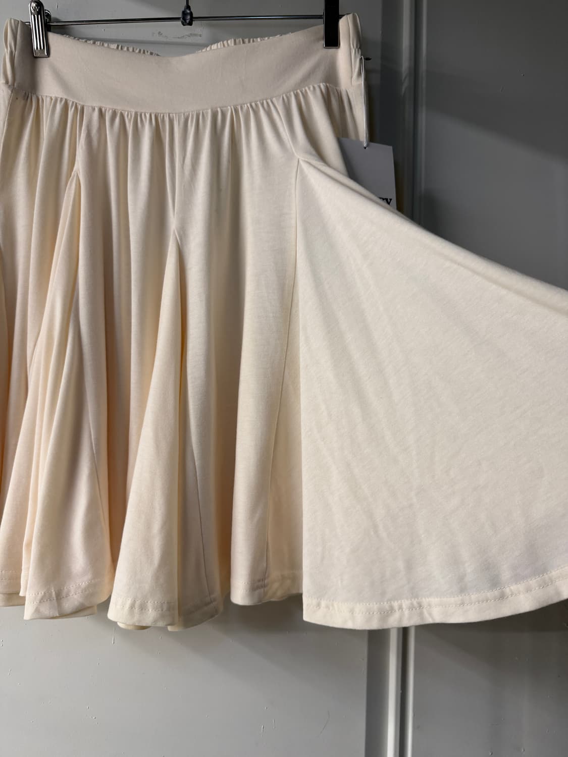 일본빈티지 크림 드롭 플레어 스커트 상품이미지8