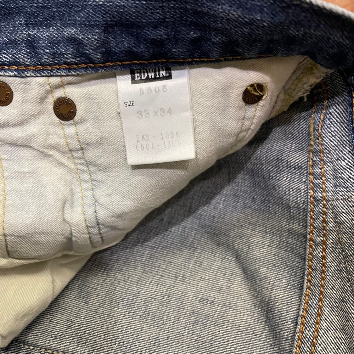 EDWIN 505X w33l34 상품이미지5