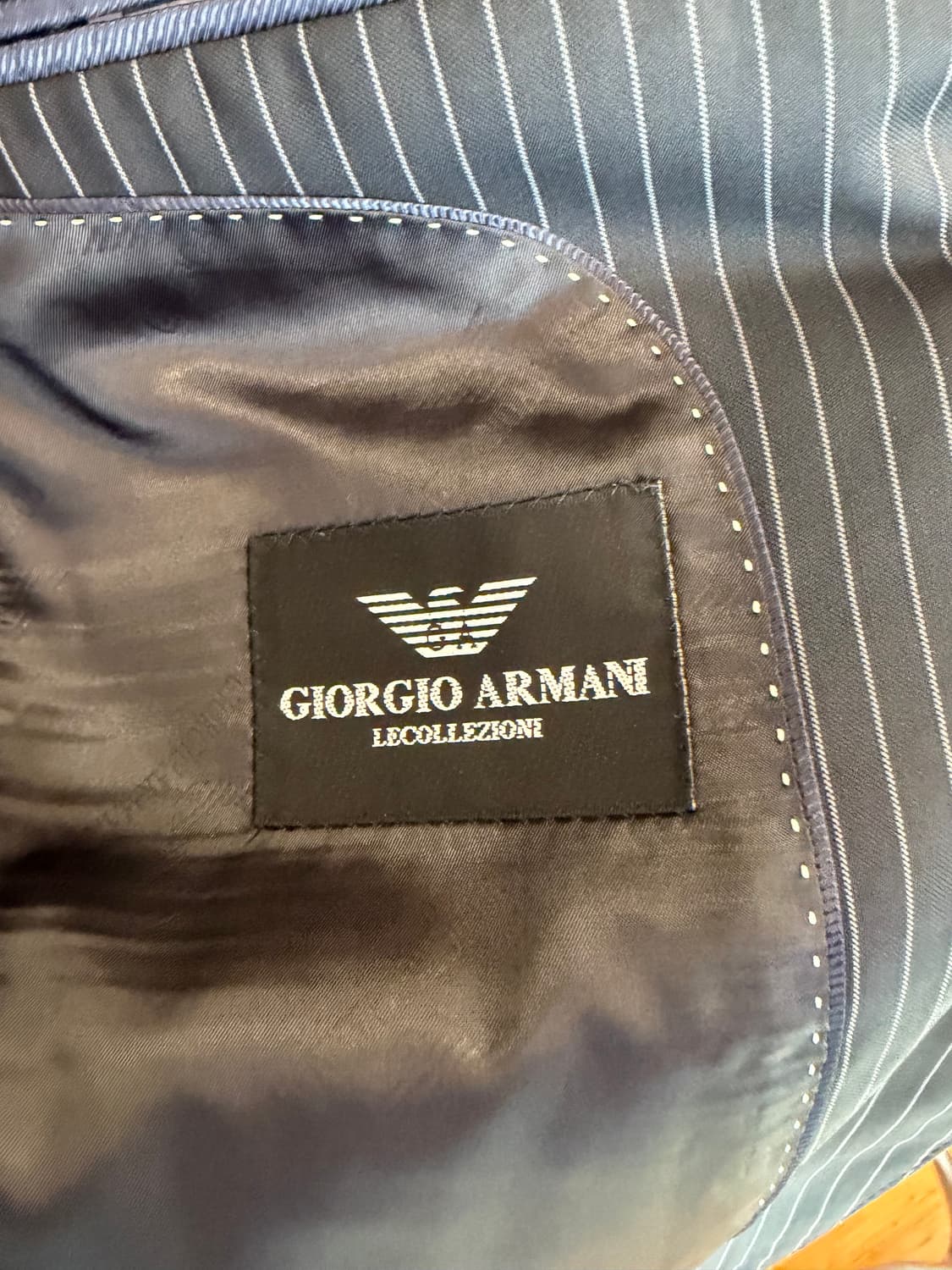 조르지오 아르마니 00s 빈티지 울 자켓 상품이미지8