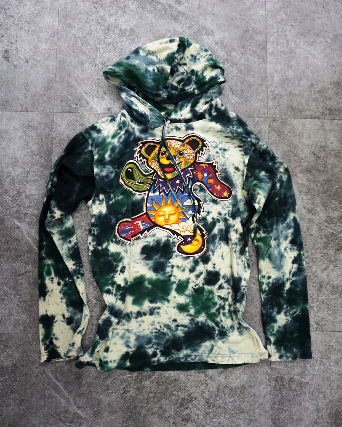 Tie Dye 베어 후드 상품이미지1