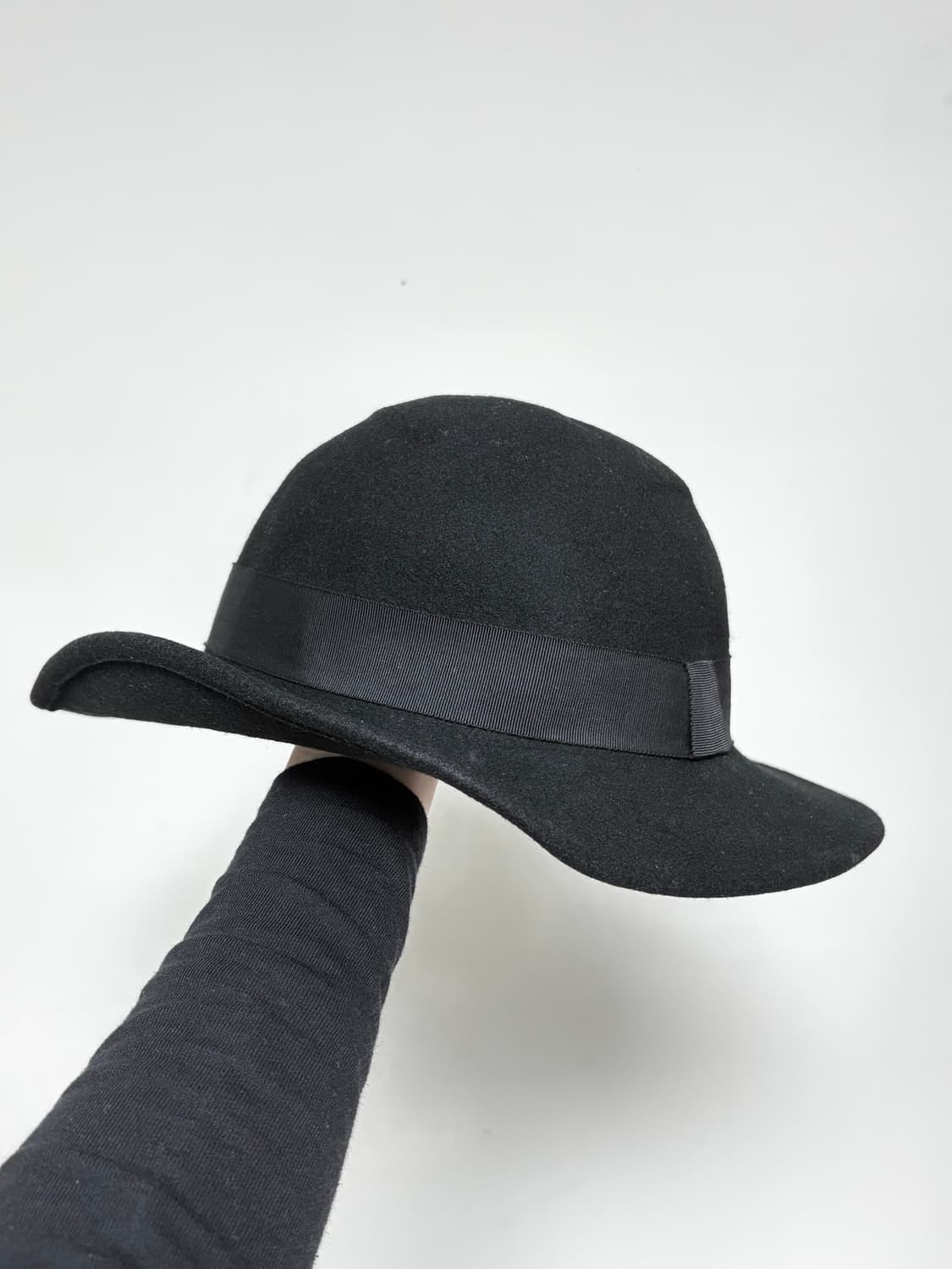 요지야마모토 울 버킷햇 페도라 모자 상품이미지2