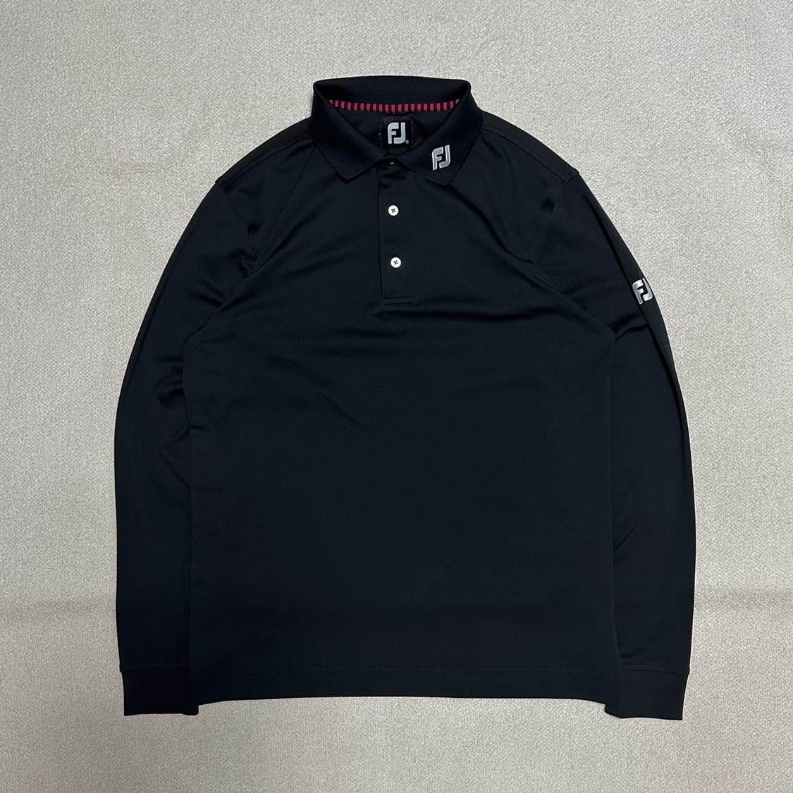 풋조이 롱슬리브 카라티 상품이미지2