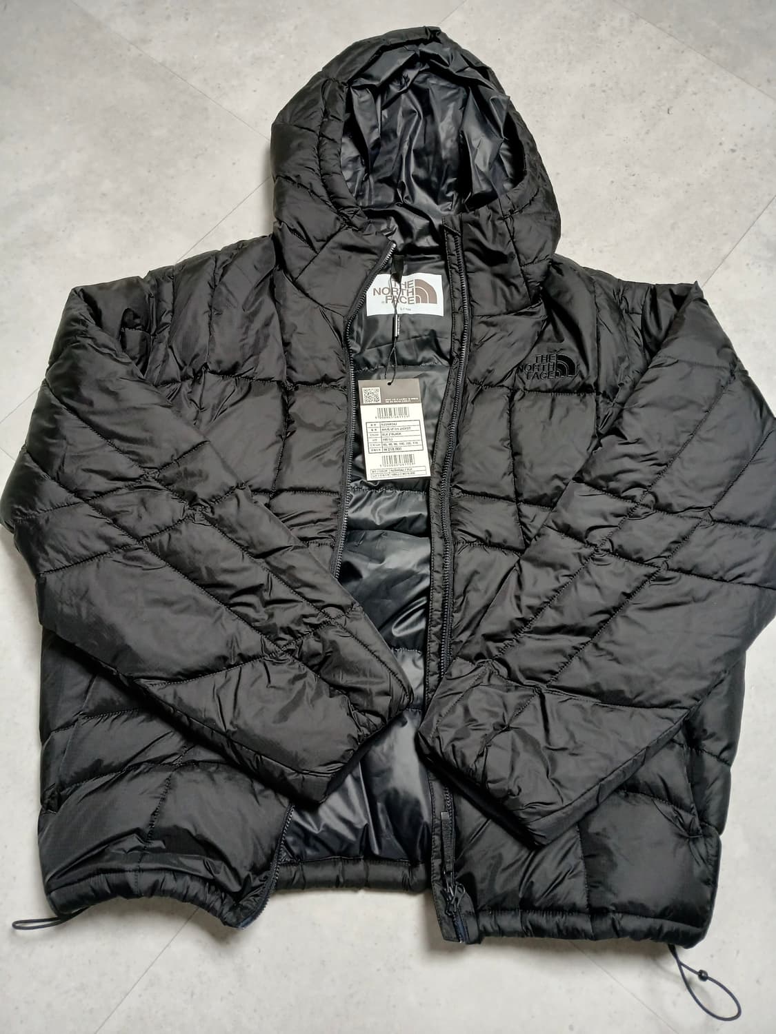 [L/100] 노스페이스 웨이브 LT 온 자켓 블랙 25FW 상품이미지2