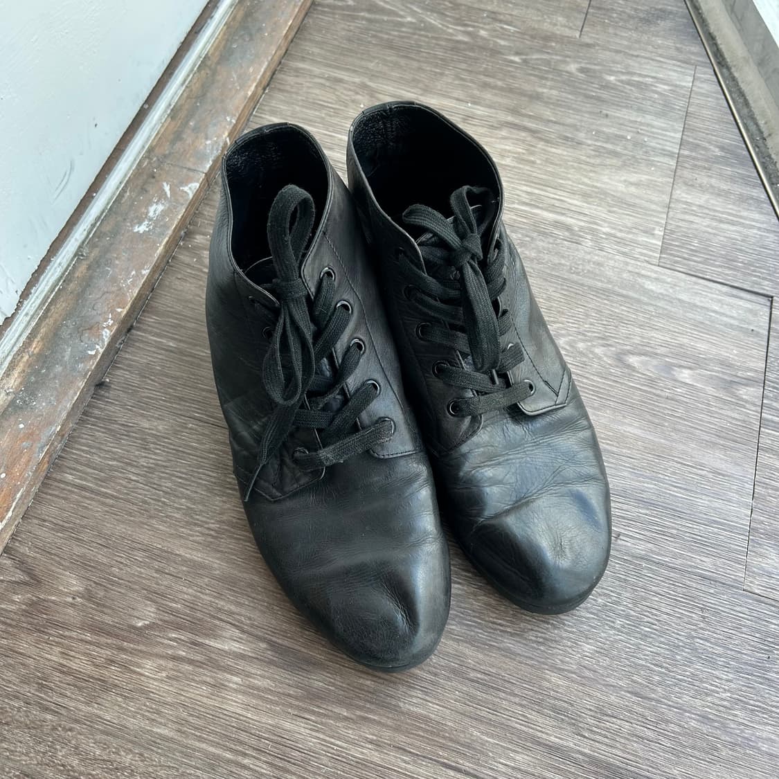 요지 야마모토 램스킨 하이탑 슈즈 상품이미지3