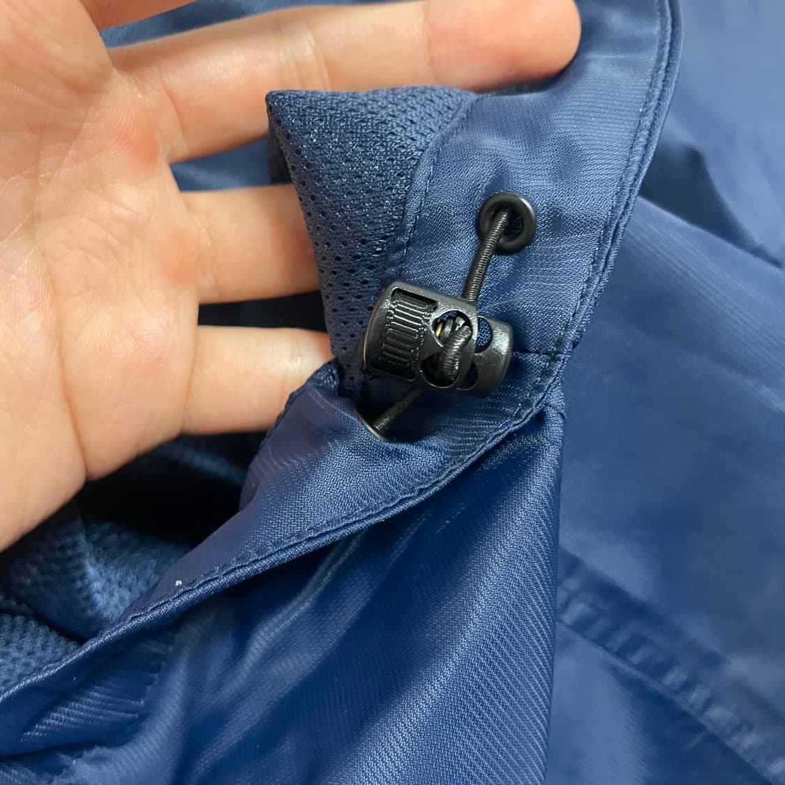 L) 베이프 로고 윈드브레이커 바람막이 자켓 네이비 상품이미지9