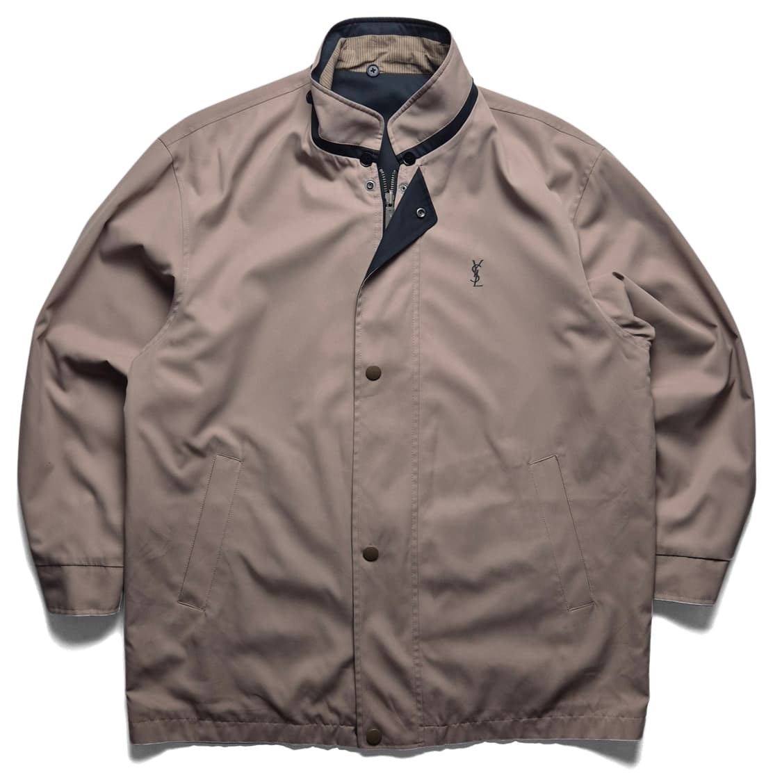 [95] 입생로랑 리버시블 폴리쉘 블루종 자켓 상품이미지5