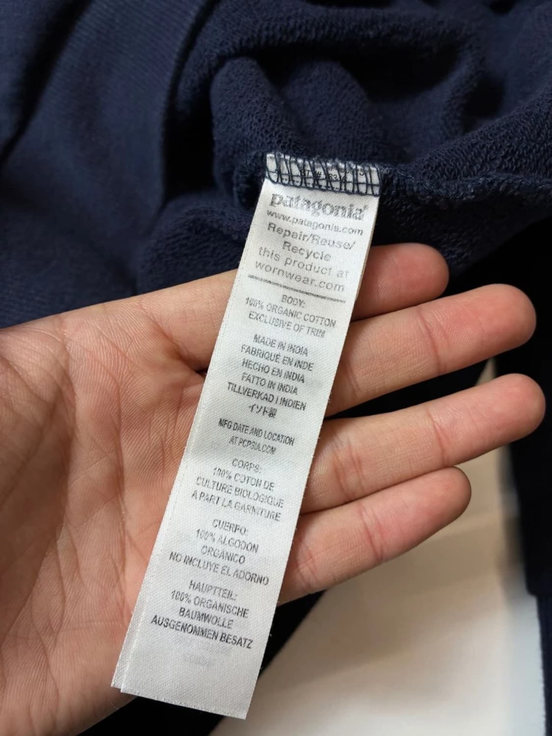 파타고니아 시그니처 크루넥 로고 맨투맨 PN8350 상품이미지7