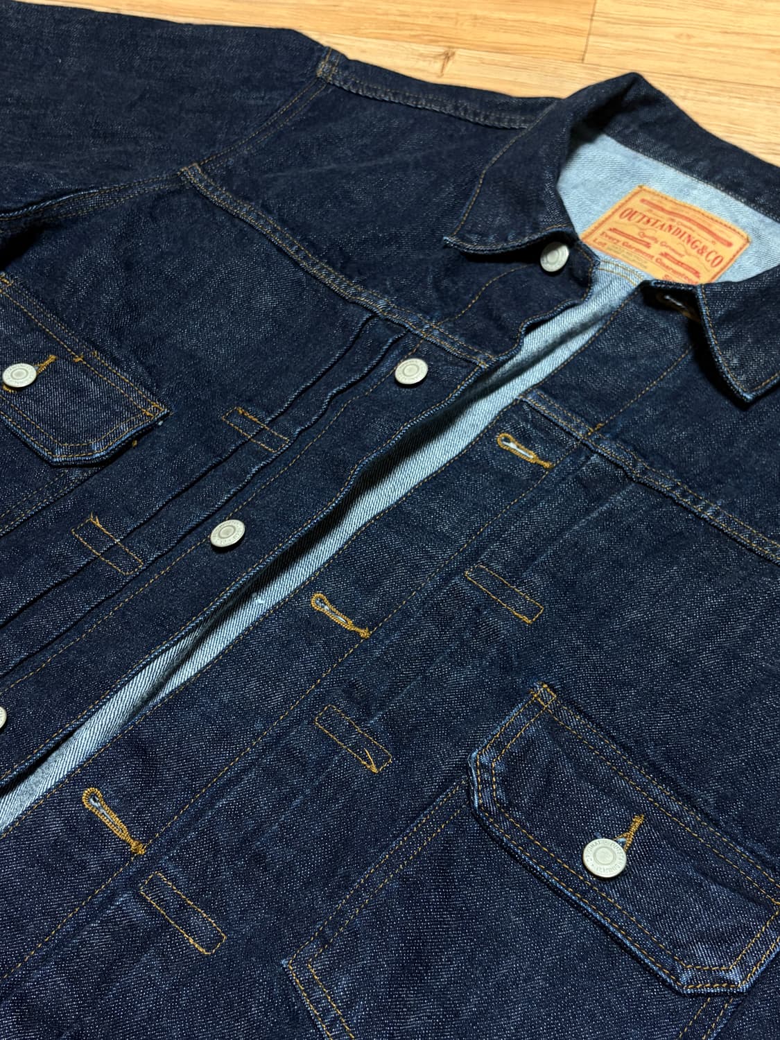 아웃스탠딩 2세대 데님 자켓 [38] 상품이미지2