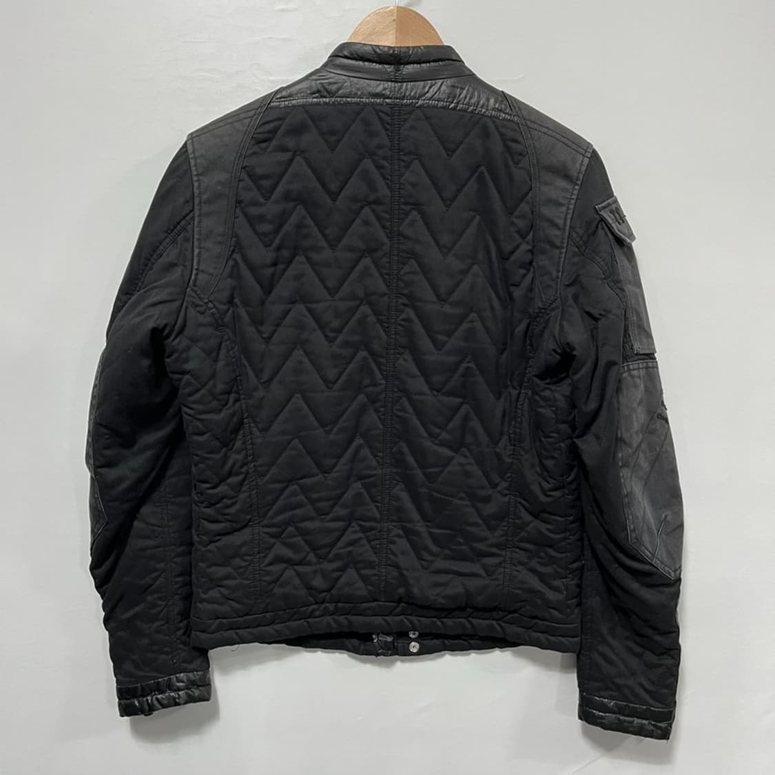 디젤 멀티포켓 퀼팅 바이커 자켓 S 상품이미지2