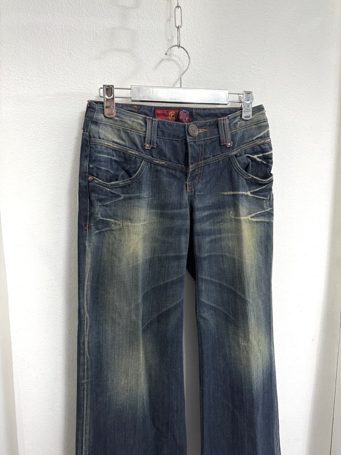  Mid-Wash Wide Denim Pants 상품이미지2