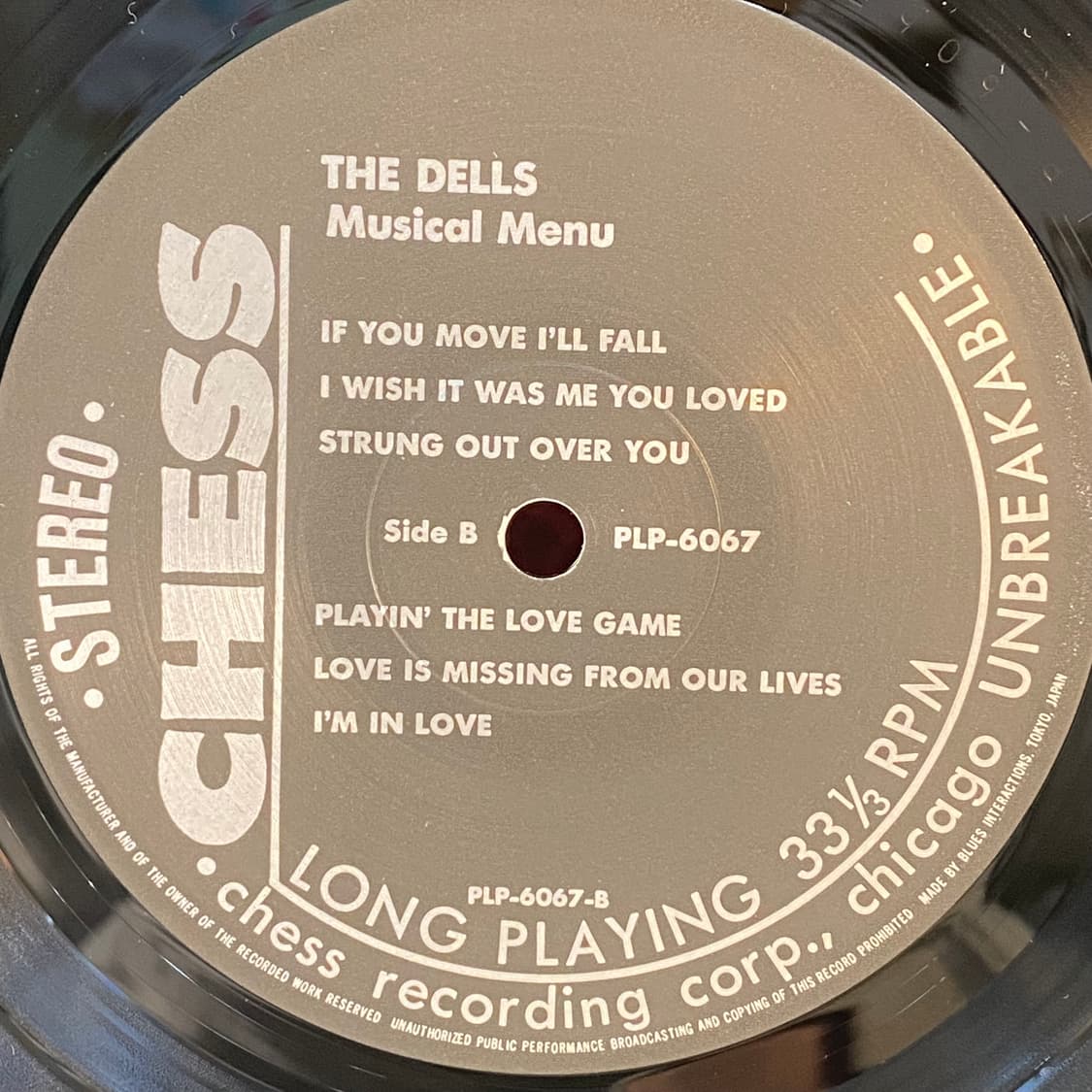 (중고LP-소울) The Dells -Musical Menu (2LP) 상품이미지8