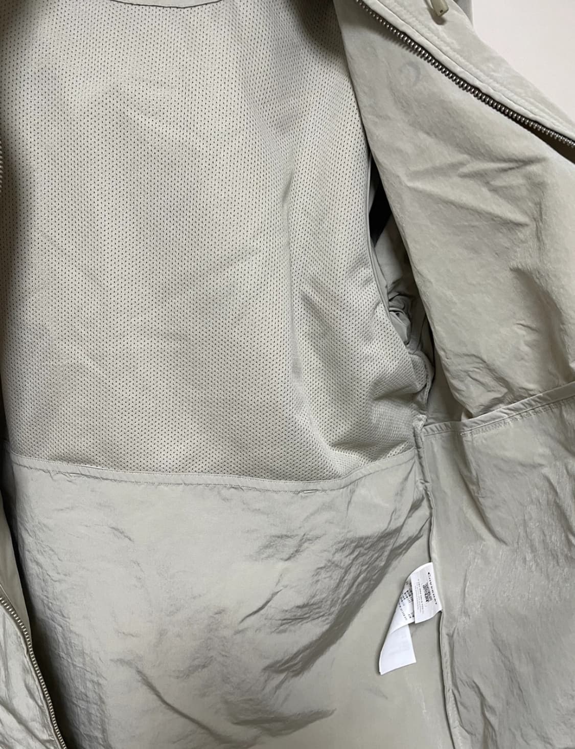 커버낫 윈드브레이커 자켓 라이트 카키 M 사이즈 상품이미지6