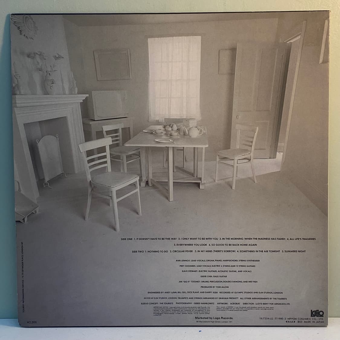 (중고LP-팝록) The Tourists -Reality Effect 상품이미지2