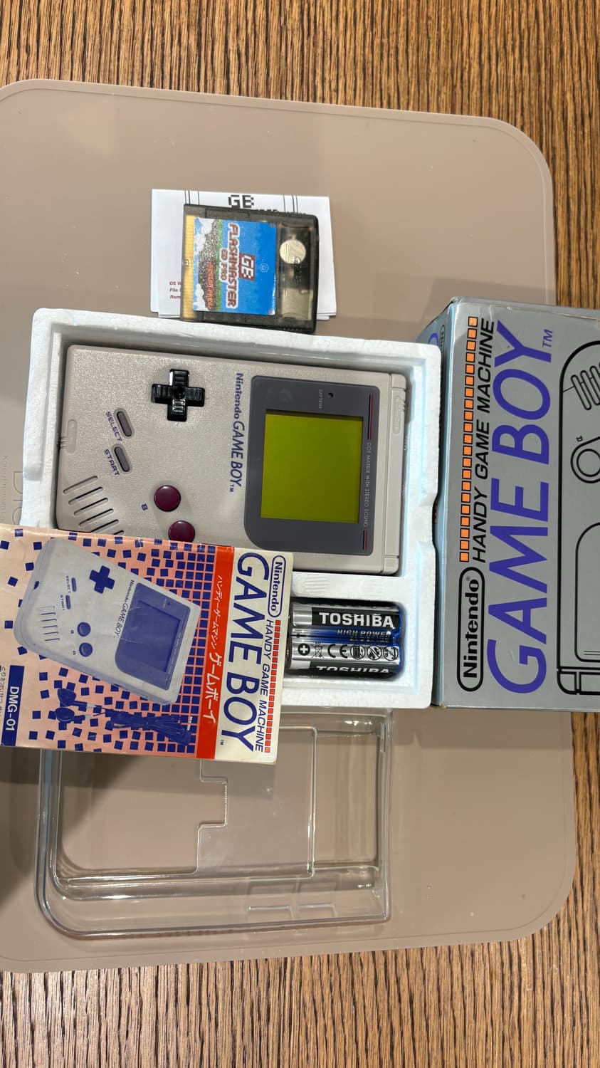 새제품 닌텐도 게임보이 DMG-01 풀박스 상품이미지1