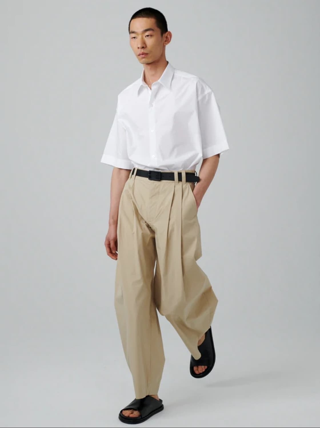 스튜디오니콜슨 yale 예일 코튼 바지 상품이미지1