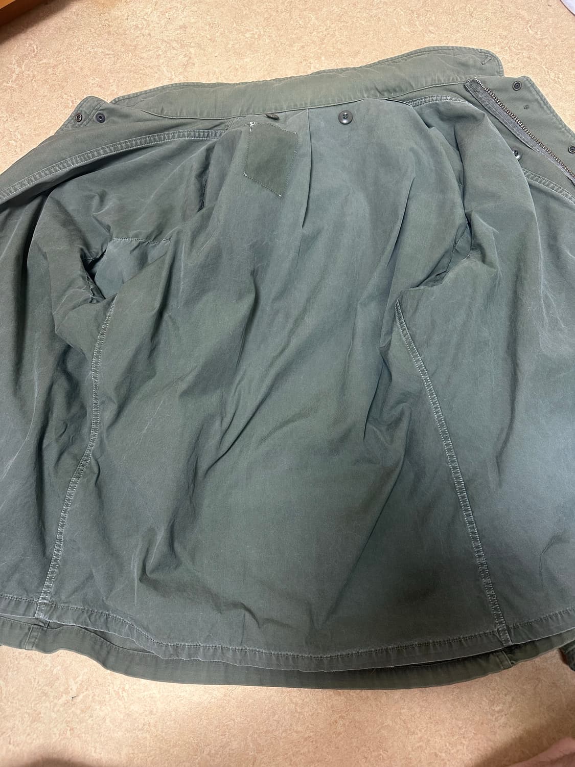 미군 오리지널 m65필드자켓 3세대 Large-Short 판매합니다 상품이미지5