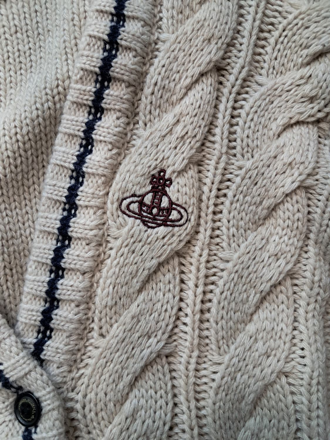 Vivienne Westwood 앵글로매니아 베아 울 실크니트 상품이미지4