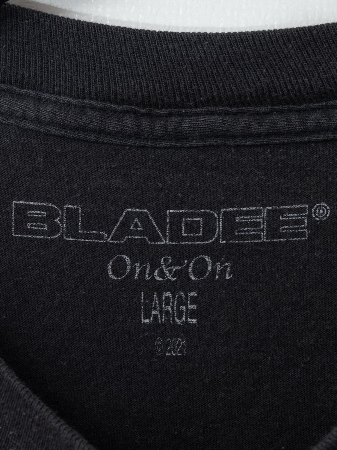 2021 Bladee Red Light Tee Black 상품이미지6