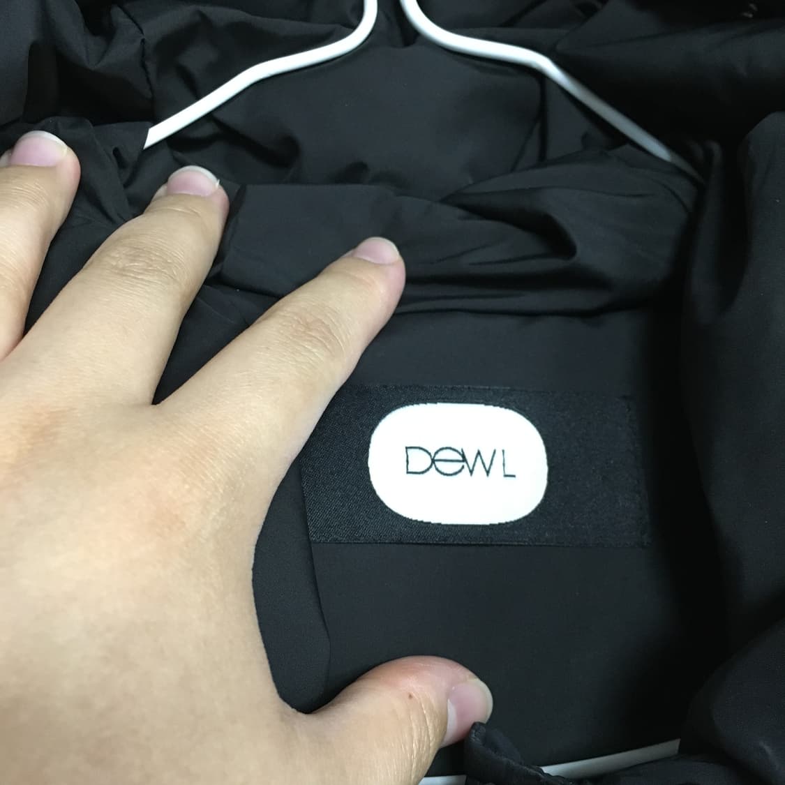 DEWL 듀엘 후드 구스 롱패딩 55 상품이미지4
